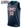 Dres Oklahoma City Thunder Prilagođeni Nike 2025-26 City Edition Crno Swingman - Dječji